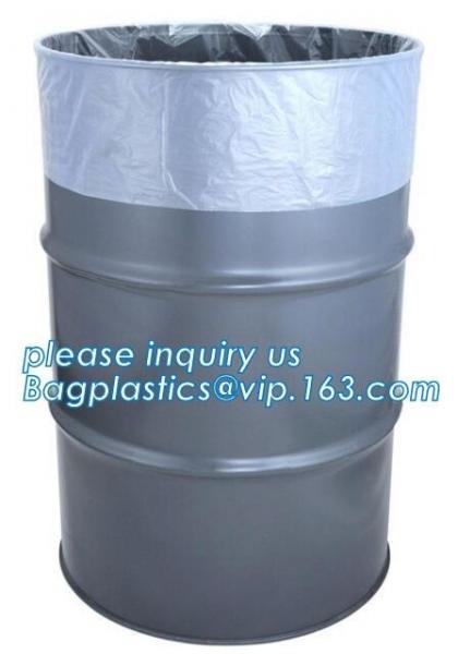 round bottom poly drum liner, PE Round Bottom Drum Liners for Oil and Pharma industry, plastic drum liner bags, bagplast