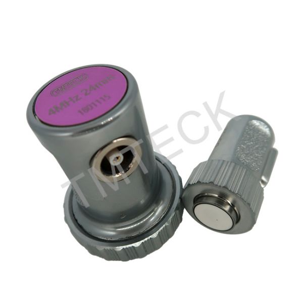 Single Element Transducer Ultrasound Contact Membrane Probe Straight Beam Combination Ceramic Face Protect