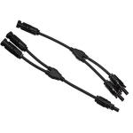MC4 T-Branch Connector 4 in 1,Adaptor 5 in 1 T-branch connector,Y Connector 2 in