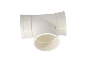 Best 40 Pvc Pressure Pipe Fittings Tee Polyvinyl Chloride For Drainage wholesale