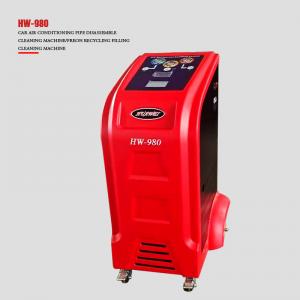 Best 750W Car AC Gas Charging Machine Gas Refrigerante R134a HW-980 CE wholesale