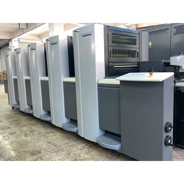 Used Heidelberg SX52-5 5-Color Offset Printing Press 15000 Sheets/hour