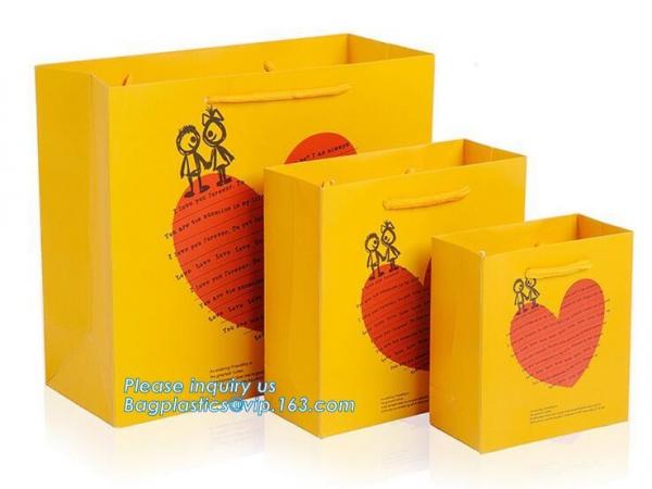 customized Packaging Carrier-Bags Boxes Luxury Property Resorts Folding Ribbon,background luxury gift paper bag carrier