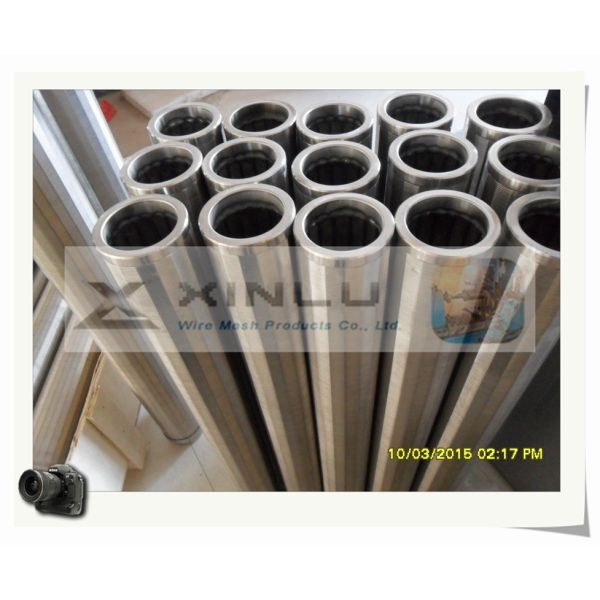 stainless steel strainer pipe / Water Well Screen / Johnson Wire Screen / wedge wire oil well screen for drilling wells