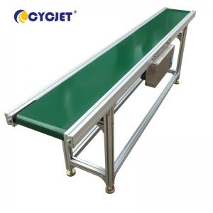 China CYCJET Inkjet Printer Conveyor Belt Machine Stainless Steel Rubber Conveyor Belts on sale