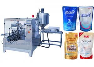 Best Liquid Laundry Detergent Premade Pouch Packaging Machine With Liquid Dosing System wholesale