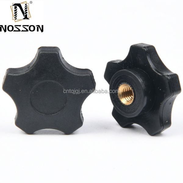 JIS Standard Steel Material Plastic Thumb Screw Knob Bolts in Various Sizes M1.6-M20 with Customized Options