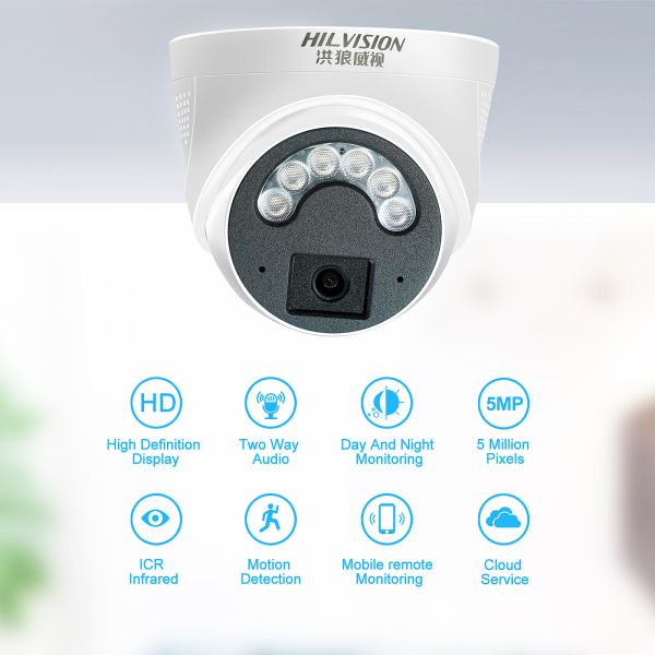 C2240TQ-10D Dome Camera Wide Angle Function NVR Data Storage For Enhanced Security