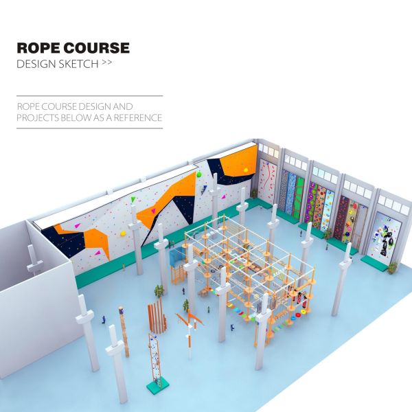 Indoor Climbing Wall Training Board For Playground Adventure Park