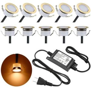 China Φ0.94 Round Wireless LED Deck Lights The Perfect Lighting Solution with Remote Control and Dimmable Function on sale