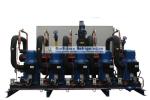 Scroll type condensing unit with Danfoss R404a compressor and PLC control for