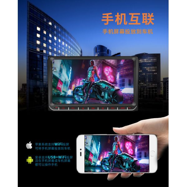 Creatall New 9-Inch for Volkswagen Car Head Unit for Bluetooth MP5 Player Android System GPS Navigation CarPlay Integrated