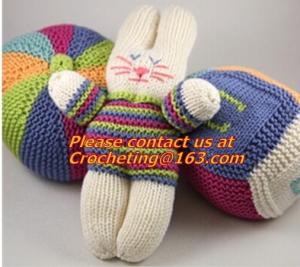 Best Hand Crochet Toys, Crochet Baby Shower Gifts,Crocheted Craft Crochet Animal Rabbit Toy wholesale