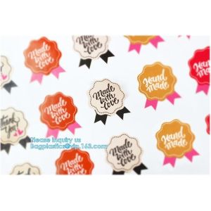 Best Transparent Custom design mini round Shape Recyclable mark sheet Paper Label stickerPaper Labels Permanent Adhesive Stic wholesale