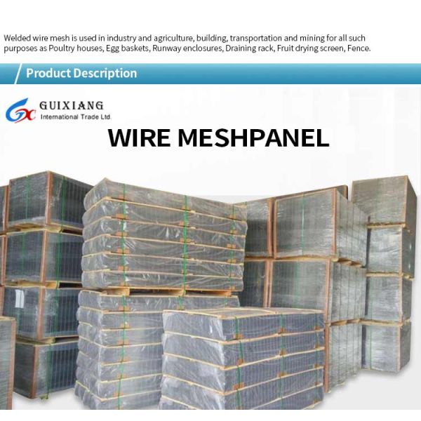 Barbed wire mesh welded mesh plate grid building reinforcement thickened wire mesh panel