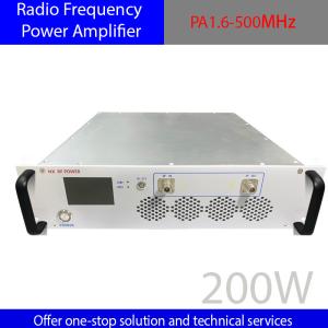 250W Integration RF Power Amplifier PA1.6-500MHz for EMC Testing Signal Amplification Input port standing wave ≤2.0