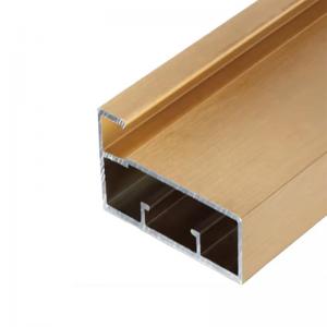 China Woodgrain Aluminium Cabinet Door Frame Profile Extrusion T3-T8 on sale