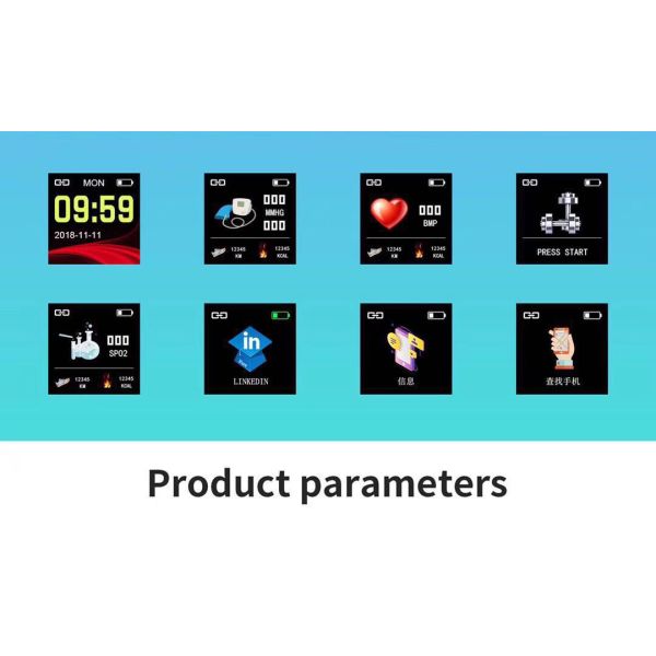 Mi Amazfit Gtr Smart Ring Bluetooth Factory Smartwatch Band IP67 Touch Screen Bracelet