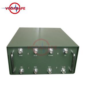 Best 8 RF Antennas Electronic Signal Jammer , Manpack Signal Jamming Device Not Stop Working wholesale
