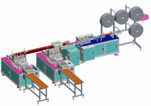 China Computer PLC Programming Face Mask Packing Machine on sale