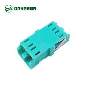 Best FTTP One Piece LC Duplex Fiber Optic Adapter Without Flange wholesale
