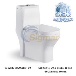 Best SIGMAR6109 bathroom siphonic toilet one piece toilet wc toilet wholesale