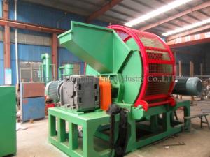 China Iron Scrap Metal Waste Tires Shredder Machine For Plastic Film , Wood on sale