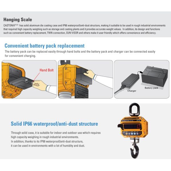 Wireless Large Tonnage Hanging Weight Machine