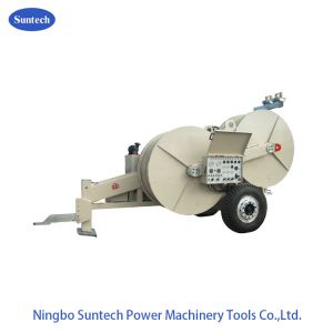 Best Two Bundles 2X80KN Stringing Tension Equipment , Overhead Line Hydraulic Cable Puller Tensioner wholesale