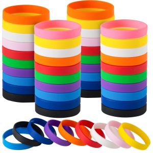Customd Solid Silicone Wristbands Personalized Bracelets for Promoting Business