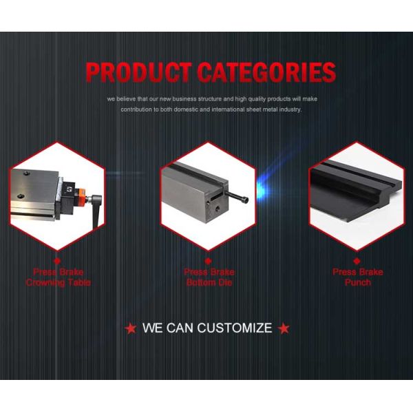 LS10.15 Metallic Punch Press Brake Tooling Bending Dies Mold