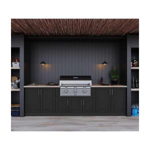 Best Customized Contemporary Outdoor Gas Bbq Grill Kitchen Cabinets wholesale