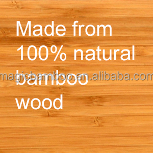 Eco-friendly Bamboo Cheese Board Includes 3 Ceramic Bowls Spoons and Cheese Markers