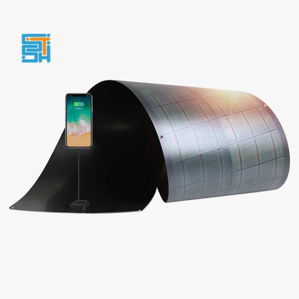40W 80W 160W 500W Thin Film Rollable Solar Panels With Innovative Solar Cells Interconnection Structure
