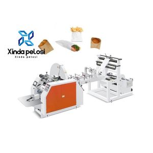 Best Automatic V Bottom Paper Bag Manufacturing Machine 400Pcs/Min wholesale