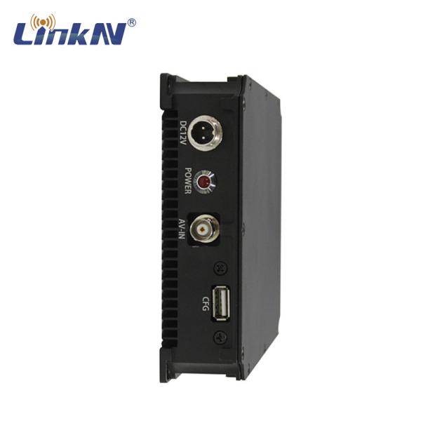 Cheap EOD Robots Wireless Video Transmitter COFDM QPSK Analog NTSC PAL AES Encryption H.264 300-2700MHz for sale