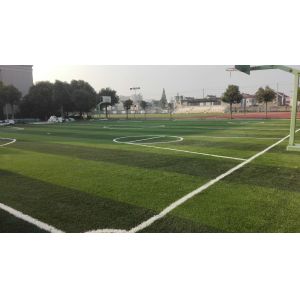 Natural Looking Playground Synthetic Grass / Synthetic Playground Turf