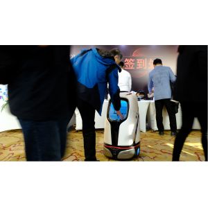 Contactless Smart Service Robot 50kg Load Hotel Autonomous Delivery Robot