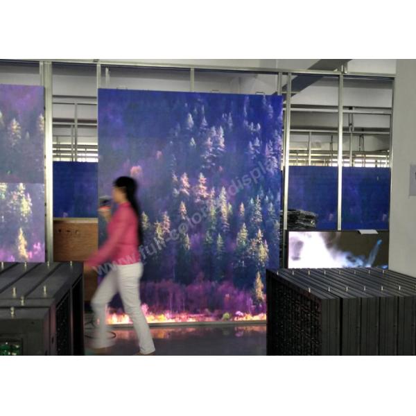 256 x128 4Mm LED Stage Display , full color led module H 140 ° , V 140 ° angle