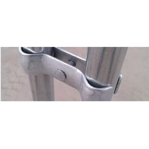 Construction Welded Wire Mesh Security Fence 2400mm Length 2100mm Height