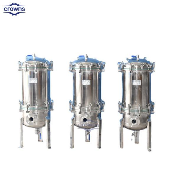 Stainless Steel Filter Housing Water Filter Housing High Pressure Filter Multi Cartridge Filter Housing
