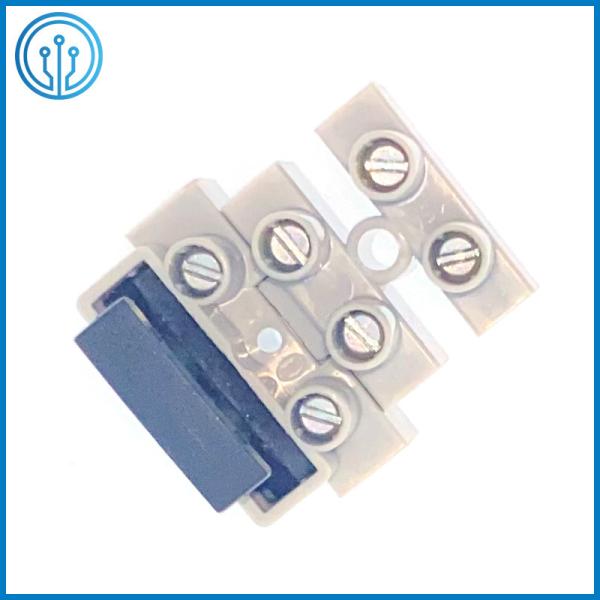 Screw Fixed PA66 2AG 6.3A 250V Fuse Terminal Blocks FT06-3W With CE CQC VDE