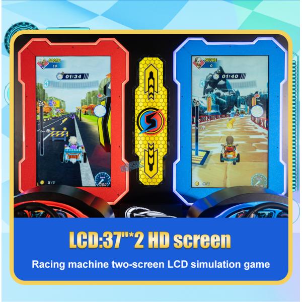 Coin Operated Arcade Video Game Driving Simulator Dynamic Racing Game Machine for Game Center
