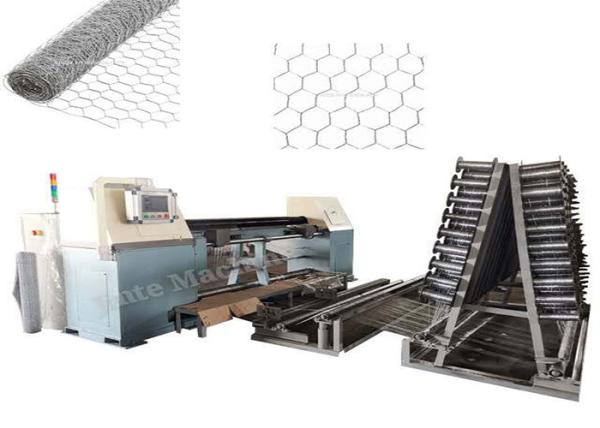 Cheap CE PLC Control Architecture Hexagonal Wire Mesh Machine for sale