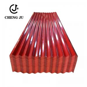 China Red Corrugated Metal Roofing Wave Panel ASA PVC Glazed Colored Corrugated Roofing Sheet Tiles on sale