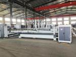 Full Automatic Folding Gluing Machine / Stitching Stapler Machine For Corrugated