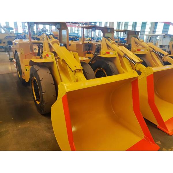 Mini Underground Loader Compact Tunnel Use Underground Equipment Bucket 1 Cube