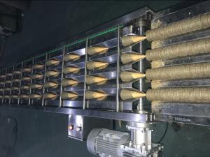 Best Automated Ice Cream Cone Making Machine With Schneider PLC Controller wholesale