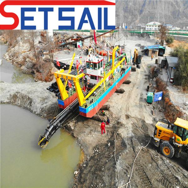 Shijiazhuang Sand Pump 26inch Cutter Suction Dredger with Diesel Engine