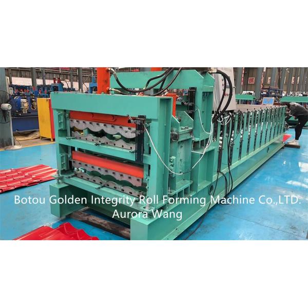 JCX 1200mm Tile Making Machine Roofing Panel Roll Forming Machine